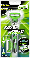 Gillette Mach3 Sensitive Rasierapparat + 1 Klingen