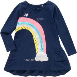 Mädchen Langarmshirt mit Regenbogen-Motiv