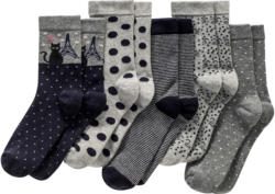5 Paar Damen Socken in verschiedene Designs