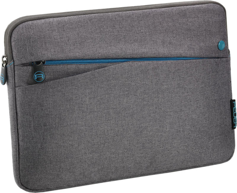 PEDEA Tablet-Tasche "Fashion" 25,7cm (10.1") Grau Nylon Innenfutter NEU OVP