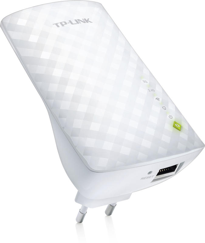 TP-LINK AC750 Dual Band bis zu 750 Mbit/s WLAN Repeater b/g n/ac Weiß NEU OVP