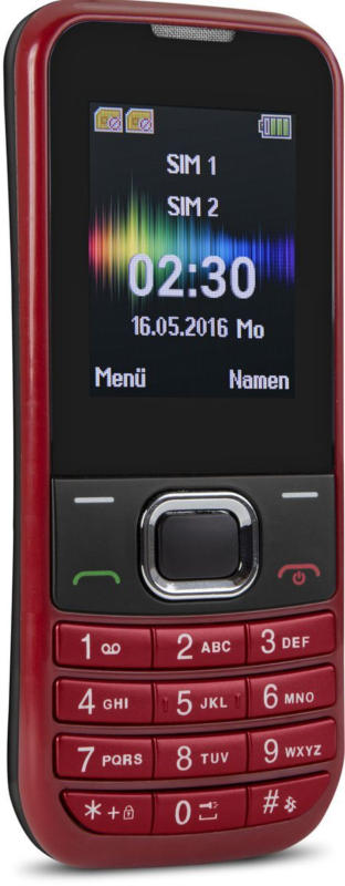 swisstone SC 230 Rot Candybar Handy Bluetooth Dual-Sim VGA Kamera NEU OVP
