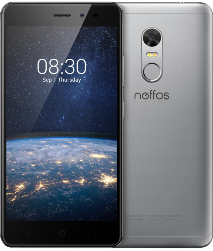 Neffos X1 Lite 16GB grau 5 Zoll 12,7cm Fingerabdrucksensor 13MP Kamera OVP NEU