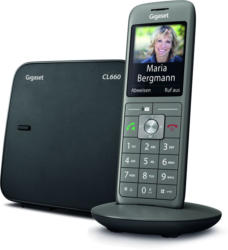 Gigaset CL660 Schnurlostelefon Grau ECO-DECT 6,1 cm (2,4 Zoll) Display NEU OVP