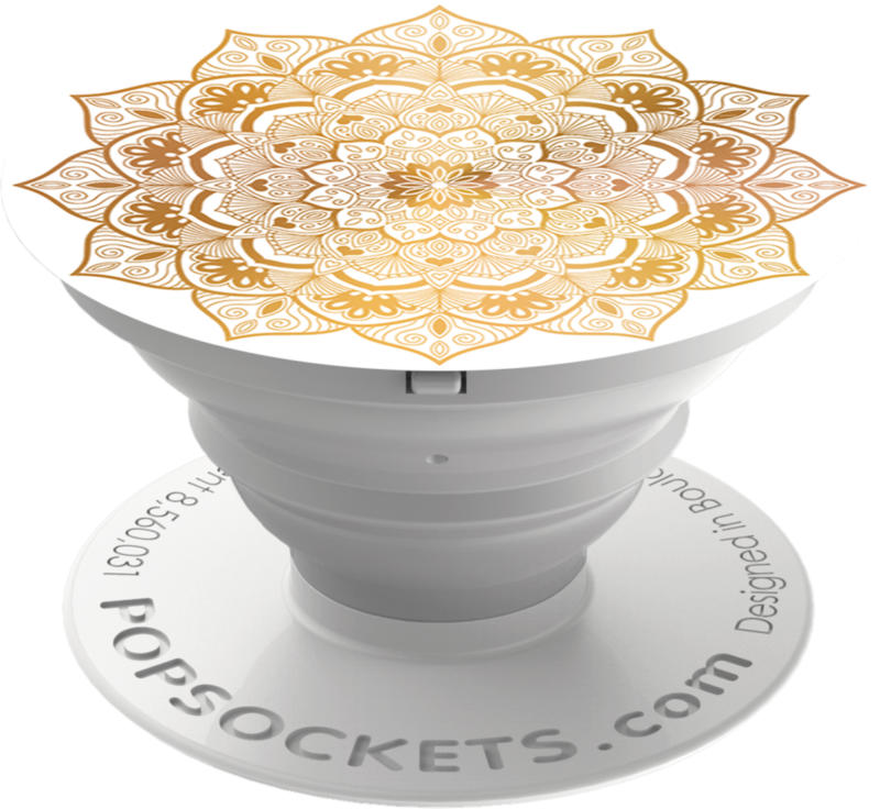 PopSockets - Golden Silence ausziehbarer Handyhalter Alltagshelfer BRANDNEU