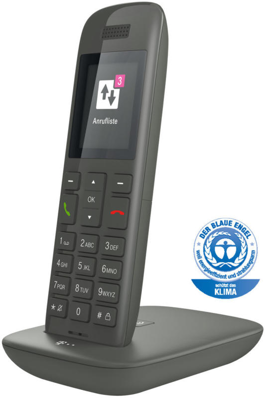 Telekom Speedphone 11 Grafit mit Basis Schnurlostelefon HD Voice Grau NEU OVP