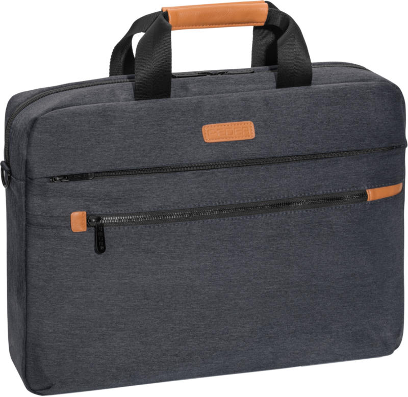 PEDEA Notebooktasche "ELEGANCE" Pro bis 17,3 Zoll (43,9 cm) Geräte Grau BRANDNEU