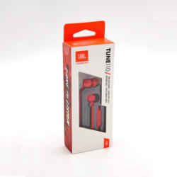 JBL In-Ear-Kopfhörer T 110 ROT, Mikrofon, Musiksteuerung, 3.5mm BRANDNEU