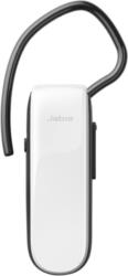 JABRA Mono Bluetooth Headset CLASSIC Weiß Integrierte Sprachführung BRANDNEU