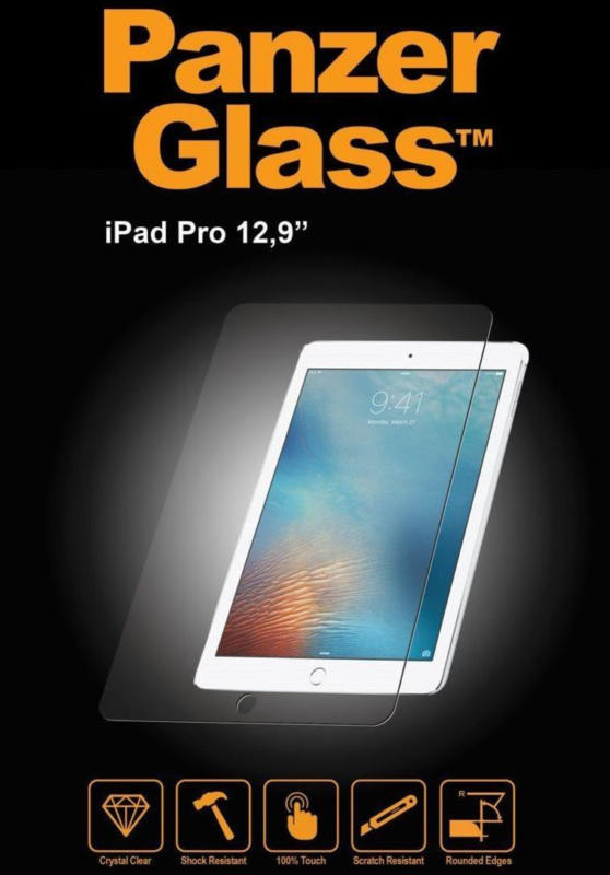 Panzer Glass Folie für Apple iPad Pro 12.9 Schutzfolie Kratzfest Klar NEU OVP