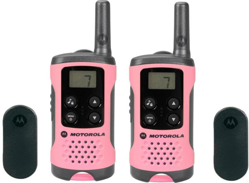 MOTOROLA Funkgerät TLKR T41 Pink PMR446 bis 4 km Reichweite 500 mW NEU OVP