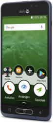 Doro 8035 dark blue, 12,7 cm DH-Display, 5 MP Kamera, 16 GB, Android, BRANDNEU