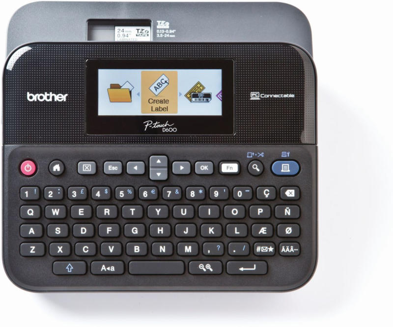 Brother P-touch D600VP Desktop Beschriftungsgerät mit Koffer BRANDNEU