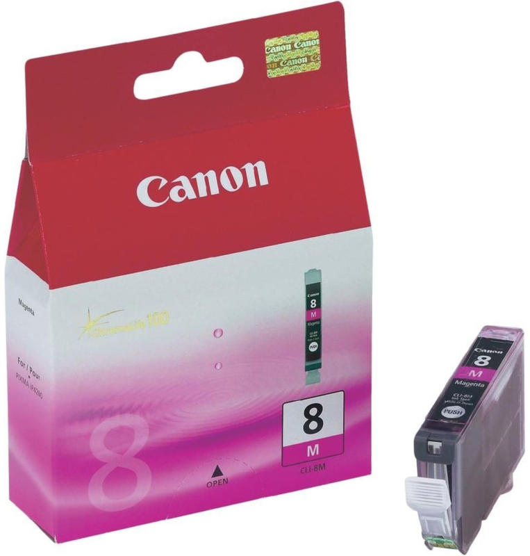 Canon Tintenpatrone CLI-8M magenta (Reichweite: ca. 420 Seiten) BRANDNEU