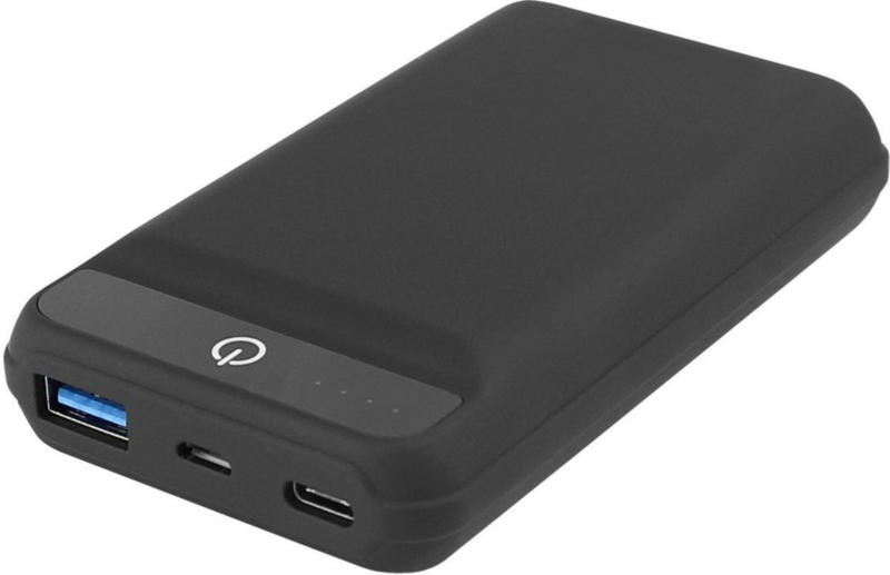 Fontastic Powerbank Tabit 10.000mAh USB-A Typ-C USB 2.0 Schwarz BRANDNEU