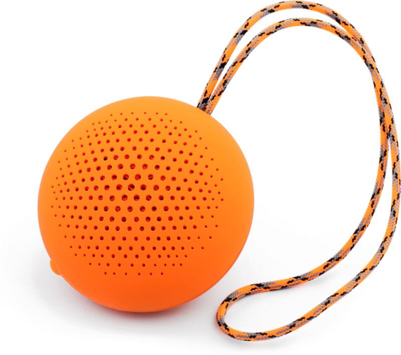 Boompods Rokpod Bluetooth Outdoor Lautsprecher 32mm Orange IPX7 BRANDNEU