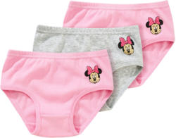 3 Minnie Maus Slips mit Print