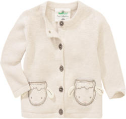 Newborn Strickjacke mit Schaf-Applikation
