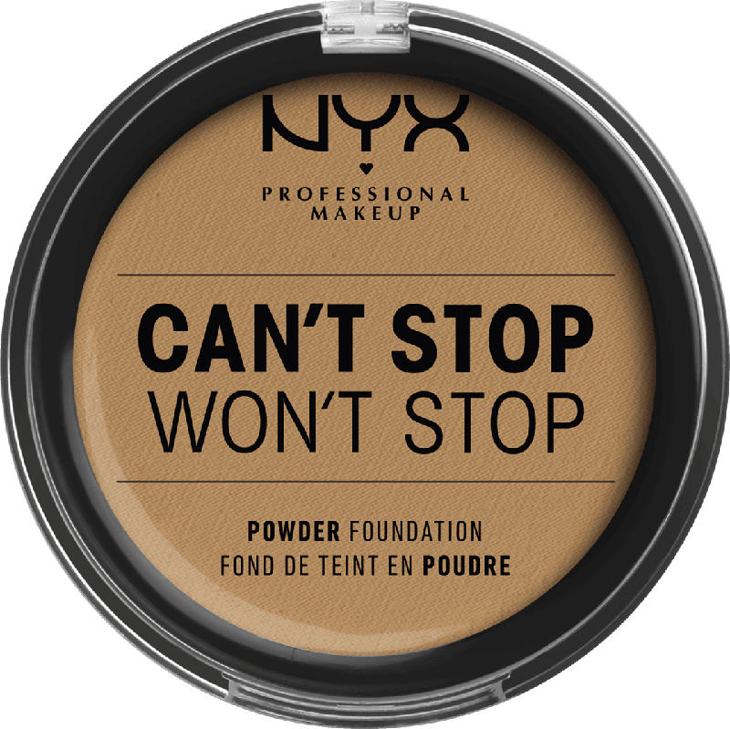 NYX PROFESSIONAL MAKEUP Foundation Can't Stop Won't Stop Full Coverage Powder Foundation Golden 13