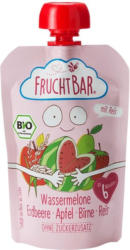 Fruchtpüree Wassermelone-Erdbeere-Apfel-Birne-Reis