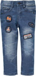 Jungen Slim Jeans mit Badges