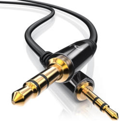 Primewire 2,5mm AUX Audio Klinke Verbindungskabel »3,5mm Stecker auf 2,5mm Stecker«