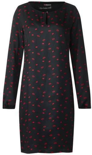 Allover Print Kleid
