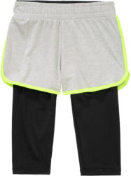 Mädchen Sportshorts und Caprileggings