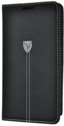 XUNDD Book Tasche Fashion für Samsung S6 Edge Plus, Schwarz