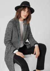 s.Oliver RED LABEL Herringbone-Mantel aus Wollmix