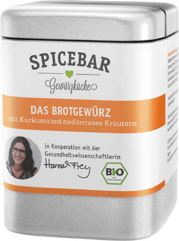 Spicebar Brotgewürz mediterran, italienisch nach Hannah Frey
