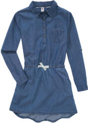 Mädchen Jeanskleid mit Knopfleiste