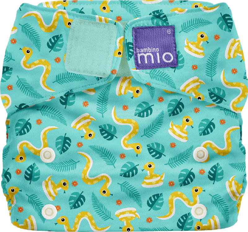 Bambino Mio Windel MIOSOLO ALL-IN-ONE wiederverwendbar, Dschungel Schlange