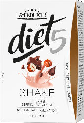 Layenberger diet5 Shake Schoko-Nuss (5x47g)