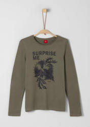 s.Oliver RED LABEL Junior Jersey-Longsleeve mit Nieten für Mädchen