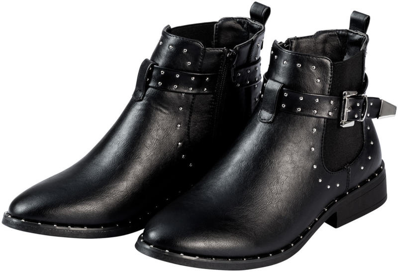 Damen Stiefeletten mit Nieten-Applikation