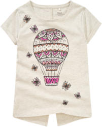 Mädchen T-Shirt mit Heißluftballon-Print