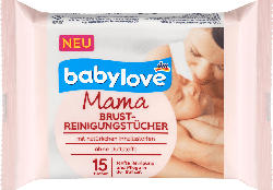 babylove Mama Brustreinigungstücher