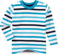 Baby Langarmshirt im Streifen-Look