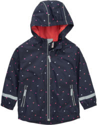 Mädchen Regenjacke mit Herz-Allover