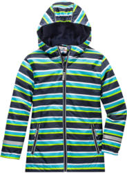 Jungen Regenjacke im Ringel-Design