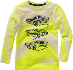 Jungen Langarmshirt mit Auto-Motiven