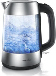 Arendo Edelstahl Glas Wasserkocher mit LED Beleuchtung »1,7L / 2200W / automatische Abschaltung«