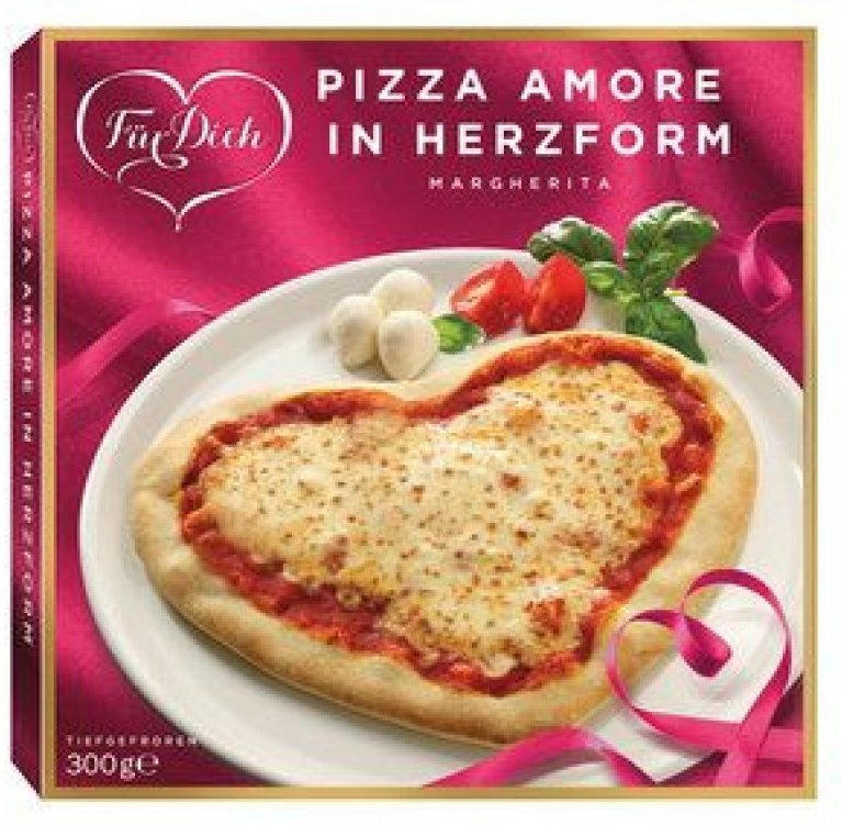 FÜR DICH Pizza Amore in Herzform ️ Online von Lidl Österreich