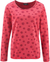 Damen Sweatshirt mit seitlicher Raffung
