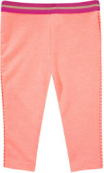 Baby Sweatleggings mit Pompom-Bordüre
