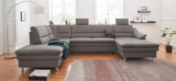 Sit & More Wohnlandschaft mit Federkern, wahlweise mit Bettfunktion und Relaxfunktion