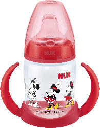 Nuk Trinklernflasche First Choice Disney Mickey, 150ml, ab 6 Monate, rot