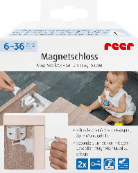 Reer Magnetschloss, weiß