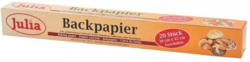 Backpapier 20 Stk./Pkg. Braun